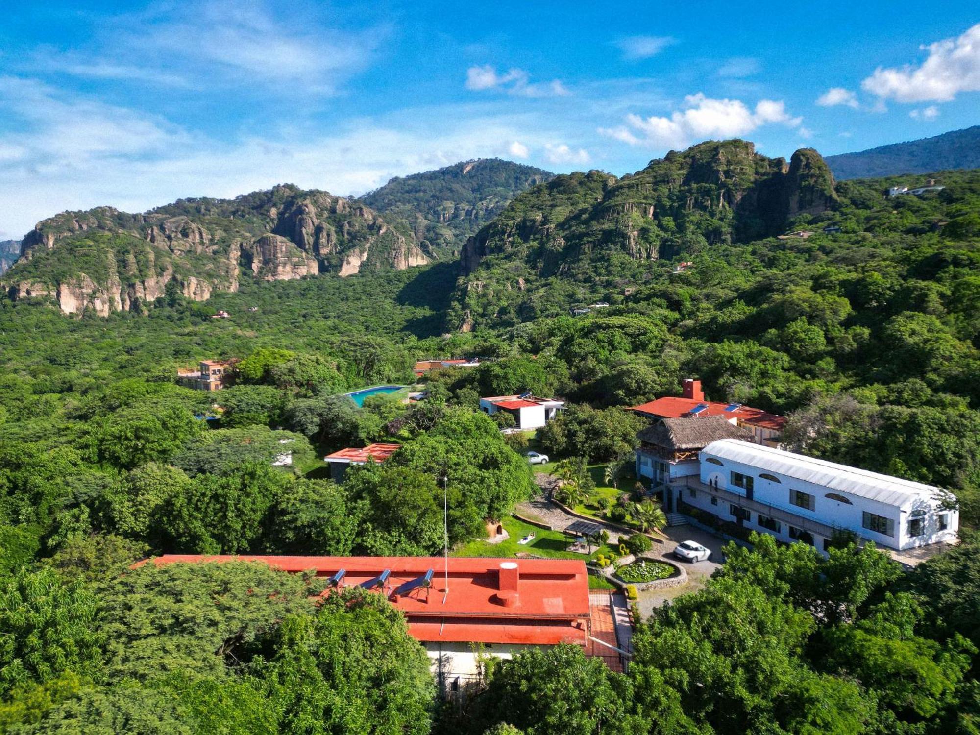 Punta Del Cielo Tepoztlan Hotel Bagian luar foto